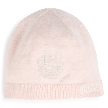 BOSS set de gorro con zapatitos para bebe niña